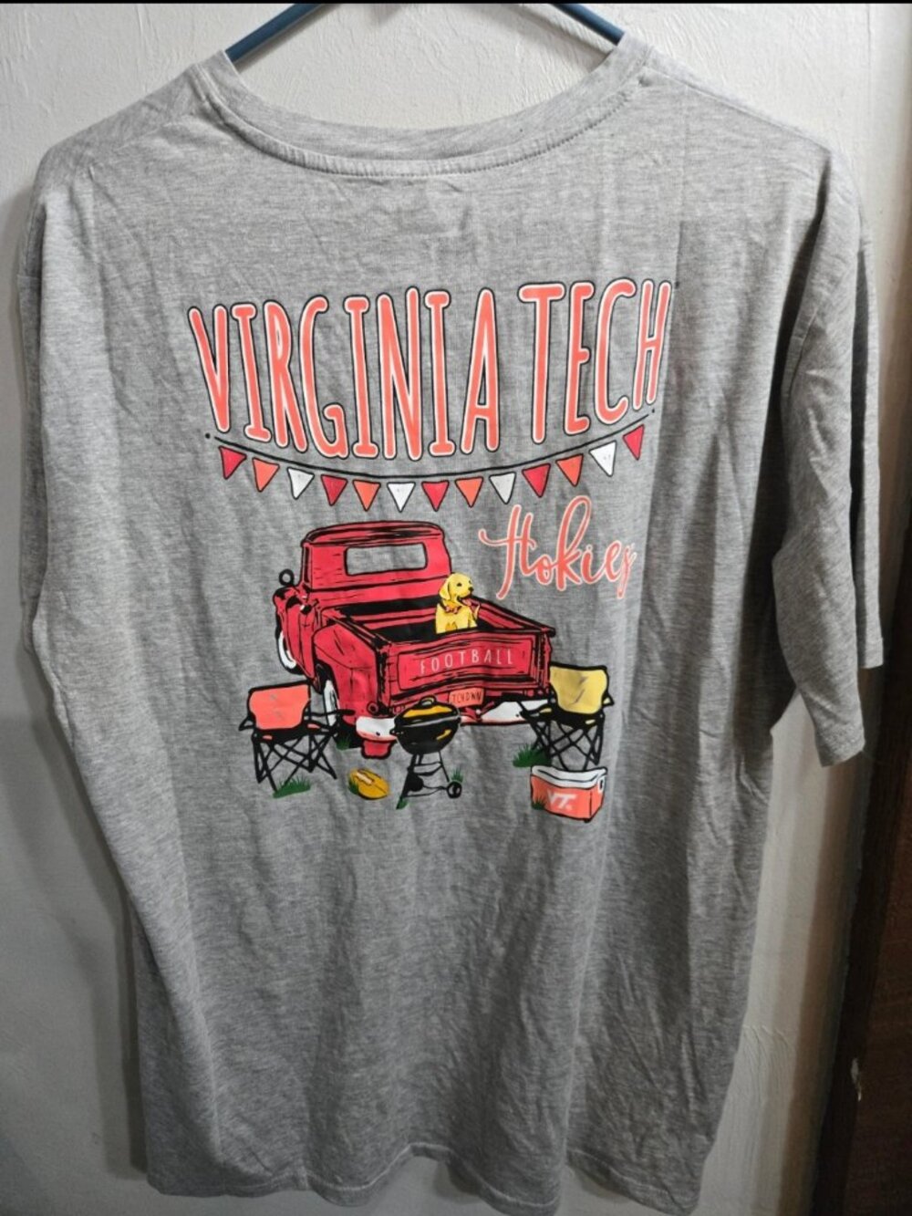 Virgina Tech Hokies Tshirt Size Large